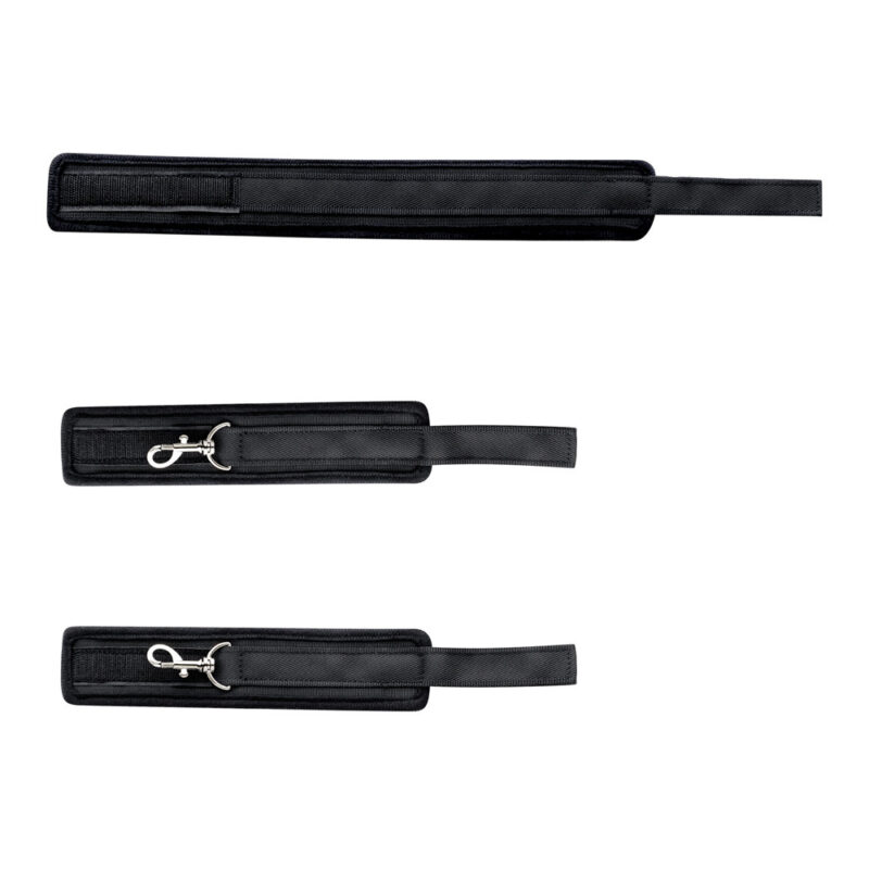 Adjustable Behind-the-Back Bondage Restraint – Neck & Wrist Cuffs for Sensual Submission Play - Image 3